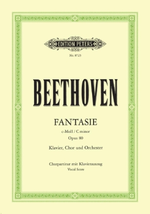 Fantasie c-Moll op.80 f�r Klavier, Chor und Orchester Klavierauszug