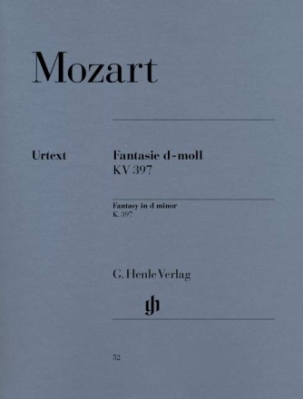 Fantasie d-Moll KV397 f�r Klavier