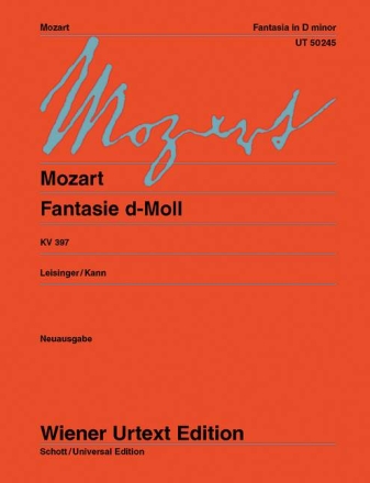 Fantasie d-Moll KV397 f�r Klavier