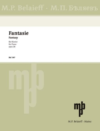 Fantasie h-Moll op.28 f�r Klavier