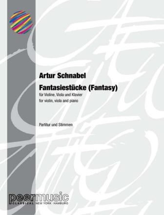 Fantasiest�cke (Fantasy) f�r Violine, Viola und Klavier Partitur und Stimmen
