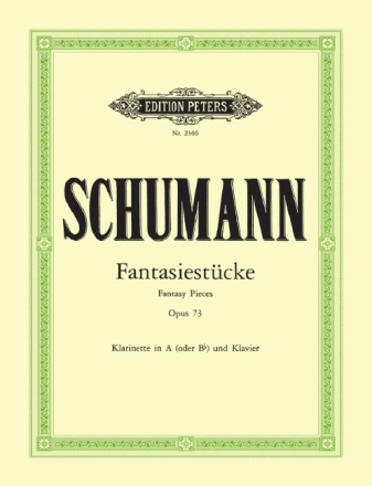Fantasiest�cke op.73 f�r Klarinette (A/B) und Klavier