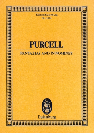 Fantazias and in nomines f�r Streicher Studienpartitur