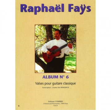 FAYS Rapha�l Album n�6 (valses) guitare Partition