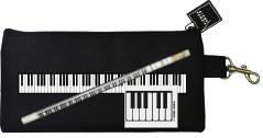 Federm�ppchen-Set Tastatur de luxe Federm�ppchen, Radiergummi und Bleistift - 19x9cm