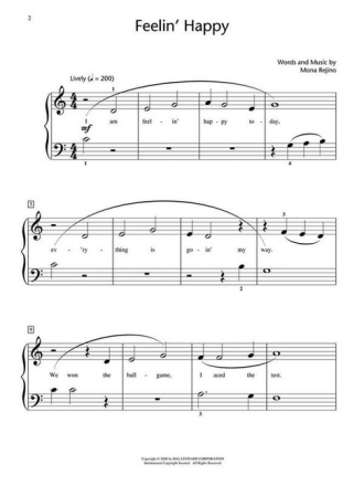 Feelin' Happy for piano (Elementary)