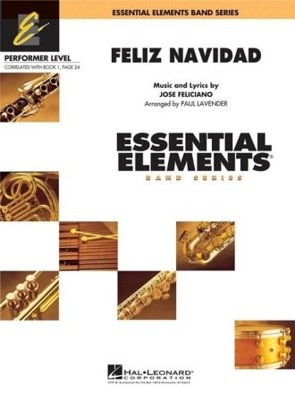 Feliz Navidad for concert band score and parts