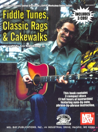 Fiddle Tunes, Classic Rags & Cakewalks (+3 CD's): for guitar/tab