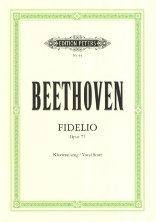 Fidelio  Klavierauszug (dt)