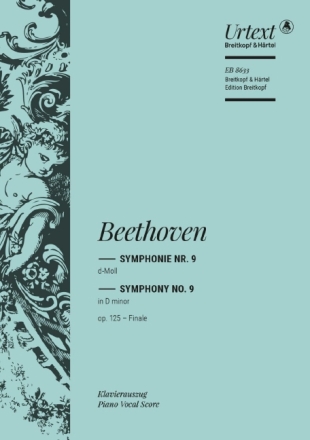 Finale der Sinfonie d-Moll Nr.9 op.125 f�r Soli, Chor und Orchester Klavierauszug