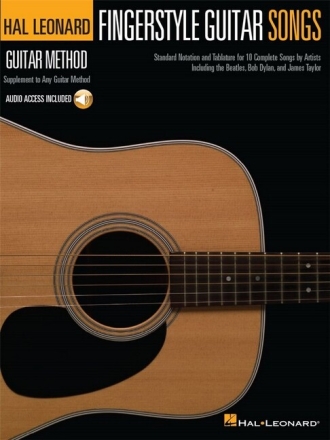 Fingerstyle Guitar Songs  (+audio access): for guitar/tab