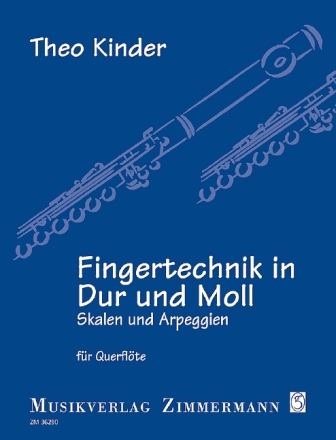 Fingertechnik in Dur und Moll f�r Fl�te