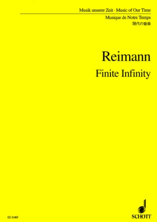 Finite Infinity f�r Sopran und Orchester Studienpartitur