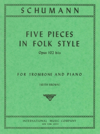 Five Pieces in Fock Style for trombone