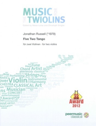Five Two Tango f�r 2 Violinen Partitur und Stimmen