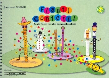 Flauti confetti (+Download) f�r Sopranblockfl�te