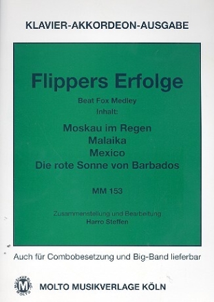 Flippers Erfolge: f�r Klavier (Akkordeon) (mit Text und Akkorden)