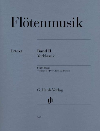 Fl�tenmusik Band 2 (Vorklassik) f�r Fl�te und Klavier