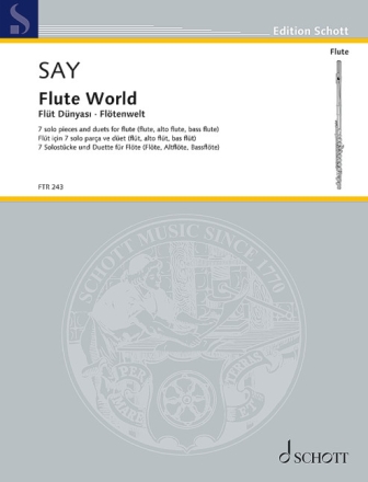 Flute World op. 84 f�r 1-2 Fl�ten, Altfl�te, Bassfl�te Partitur und Stimmen