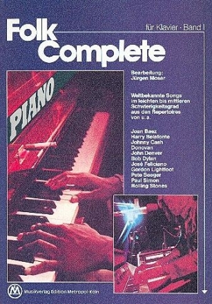 Folk Complete Band 1 f�r Klavier