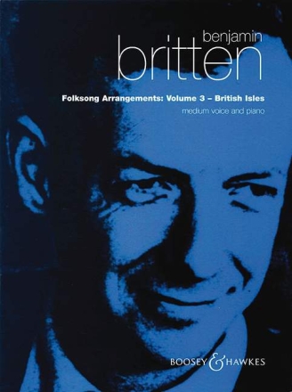 Folk Song Arrangements Vol. 3 f�r mittlere Singstimme und Klavier