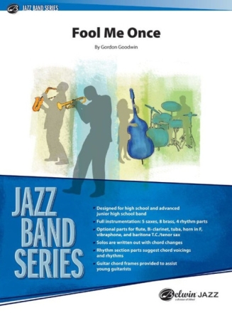Fool Me Once (j/e score) Jazz Band