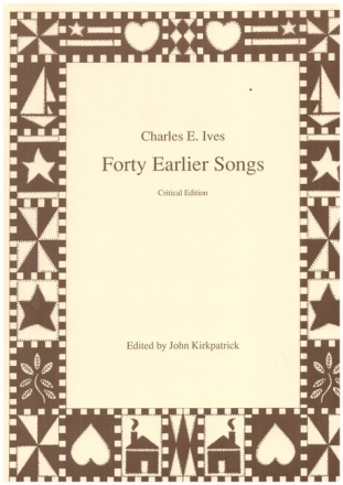 Forty Earlier Songs for voice and piano