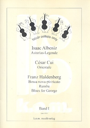 Four Cellists only Band 1 f�r 4 Violoncelli Partitur und Stimmen