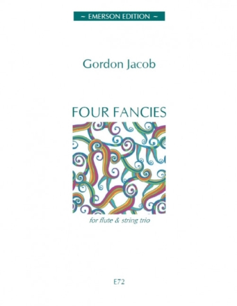 Four Fancies for flute and string trio score and parts