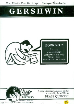 Four Hits for Five, By George! vol.2 for 2 trumpets, horn in F, trombone and tuba score and parts