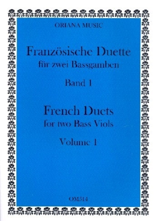 Franz�sische Duette Band 1 2 SPIELPARTITUREN