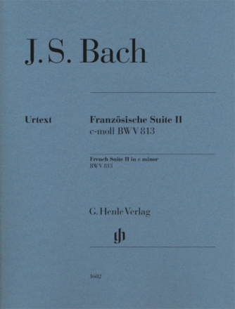 Franz�sische Suite Nr.2 c-moll BWV813 f�r Klavier