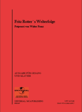 Fritz Rotter's Welterfolge f�r Klavier