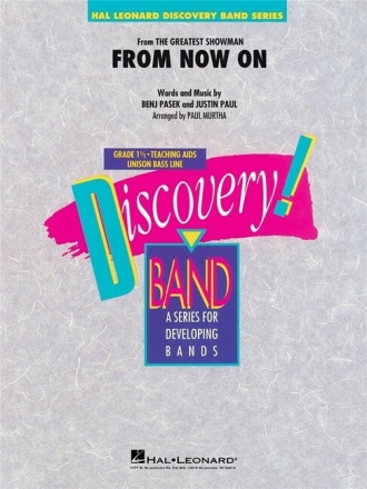 From now on for concert band score and parts