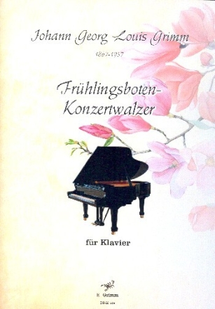 Fr�hlingsboten-Konzertwalzer f�r Klavier
