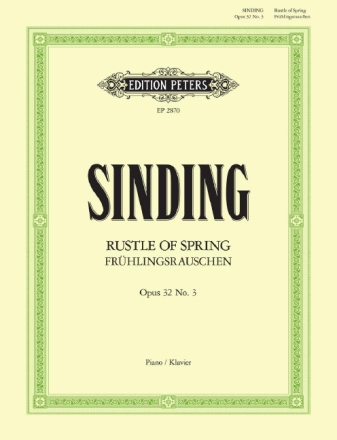 Fr�hlingsrauschen op.32,3 f�r Klavier