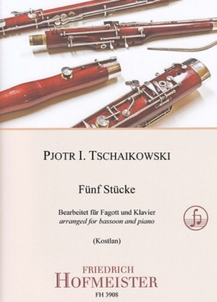 F�nf St�cke Fagott, Klavier