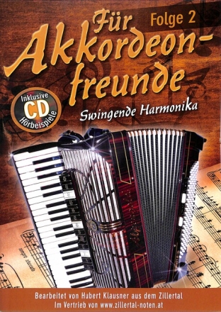 F�r Akkordeonfreunde Band 2 (+CD) f�r Akkordeon