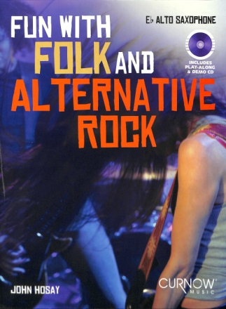 Fun with folk and alternative rock (+CD): for alto saxophone
