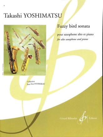 Fuzzy Bird sonata pour saxophone alto et piano