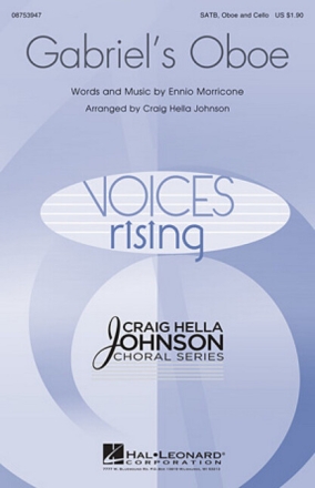Gabriel's Oboe for mixed choir, oboe and piano score
