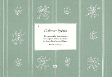 Galantes Rokoko f�r Sopranblockfl�te und Klavier