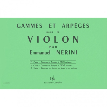 Gammes et arp�ges vol.1 pour violon