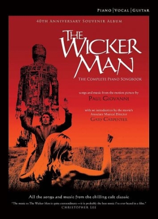 Gary Carpenter / Paul Giovanni, The Wicker Man Complete Piano Songbook for piano solo Partitur