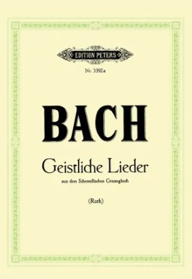 Geistliche Lieder aus dem Schemelli-Gesangbuch f�r Gesang und Klavier