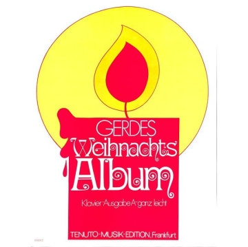 Gerdes Weihnachtsalbum Ausgabe A 35 Lieder f�r Klavier sehr leicht (im Violinschl�ssel bzw. Violin- und Ba�schl�ssel)