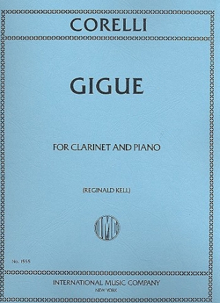 Gigue f�r Klarinette und Klavier