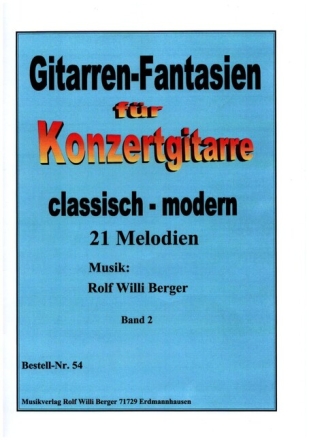 Gitarren-Fantasien Band 2 f�r Gitarre