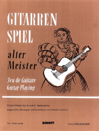 Gitarrenspiel alter Meister Heft 2 f�r Gitarre