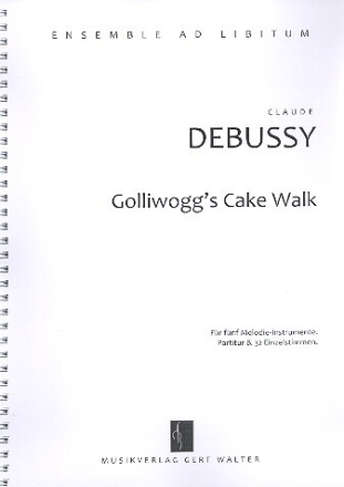 Golliwogg's Cake Walk f�r flexibles Ensemble Partitur und Stimmen